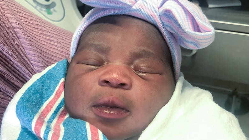 Coral Springs Family Welcomes Broward Health’s First Baby of 2026