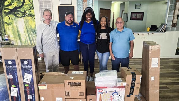 Local Rotary Club Delivers Classroom Supplies to Lion Star Academy