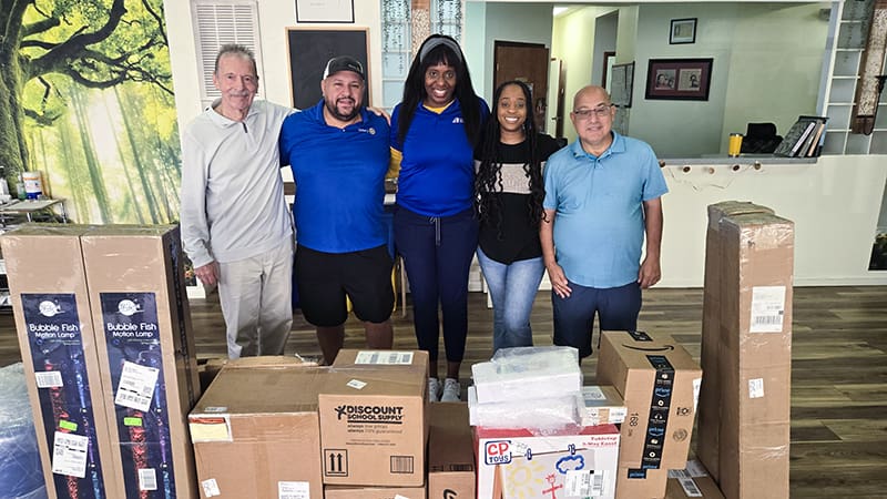 Local Rotary Club Delivers Classroom Supplies to Lion Star Academy