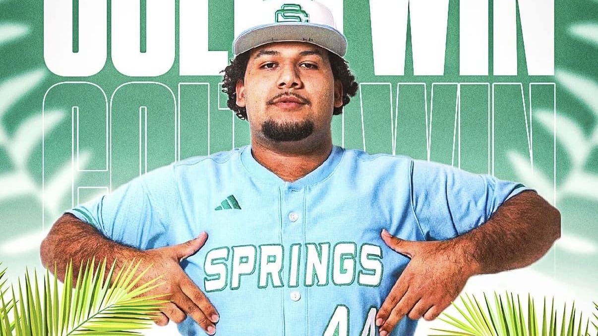 Coral Springs High School Baseball Team Wins BCAA Championship