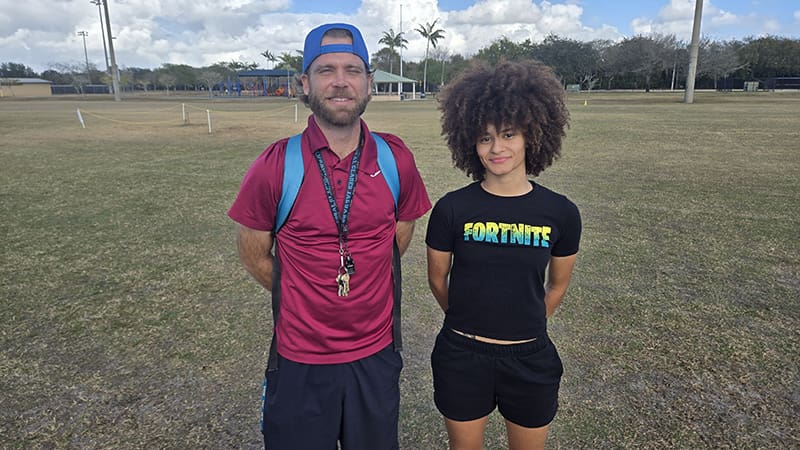 Coral Glades Flag Football Team Prepares for Tough Competition