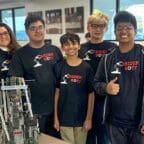 Raider Robotics Team Advances to Quarterfinals at Bots by the Beach Competition