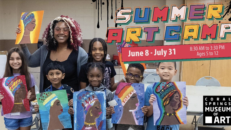 Coral Springs Museum of Art Opens Registration for Summer Art Camp