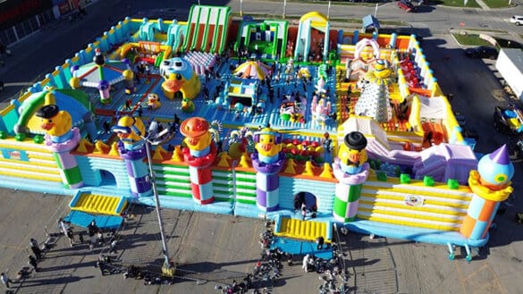 'World’s Largest' Inflatable Bounce Park Lands in Coral Springs for Spring Break Fun