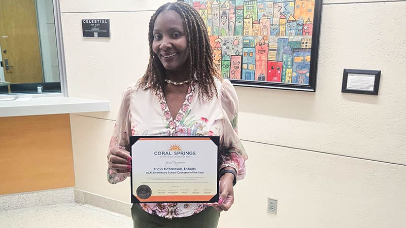 Outstanding Coral Springs Educators Recognized During Commission Meeting 7 Outstanding Coral Springs Educators Recognized During Commission Meeting