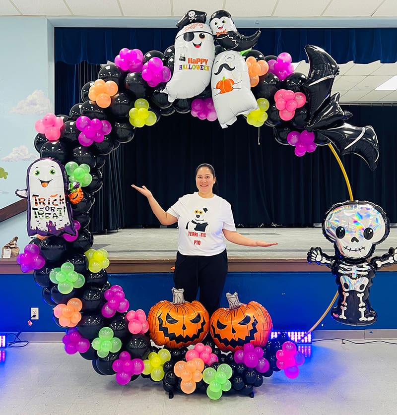 Volunteer Decorator Nancy Diaz Adds Magic to Ramblewood Middle School Celebrations
