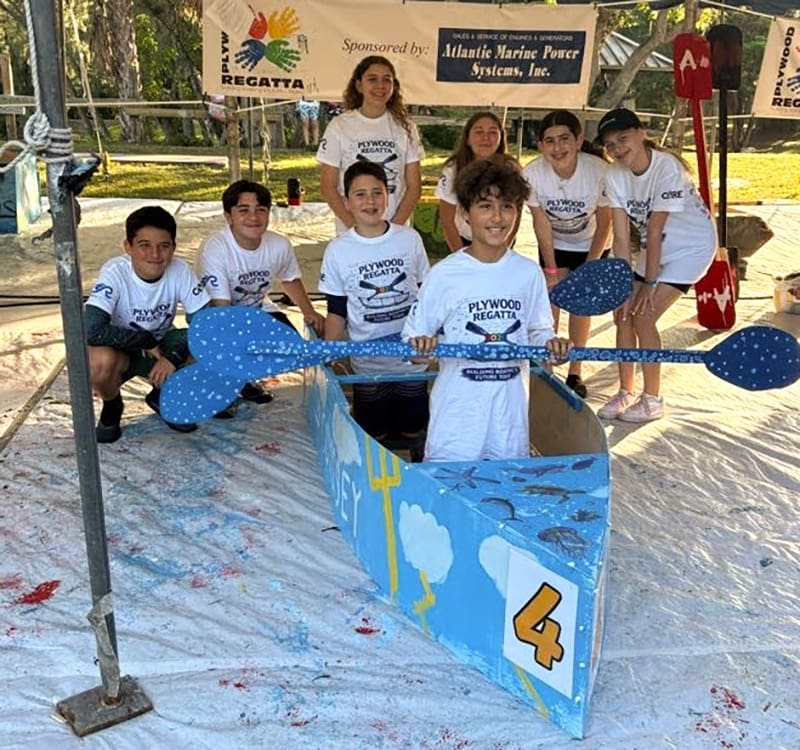 Coral Springs Middle Students Make Waves With Second-Place Finish at Plywood Regatta