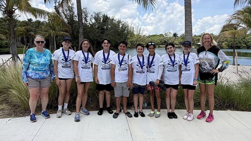 Coral Springs Middle Students Make Waves With Second-Place Finish at Plywood Regatta