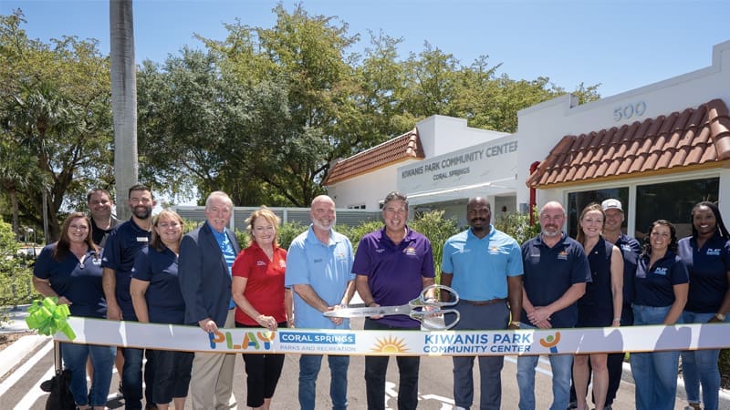 Coral Springs Opens Kiwanis Park Community Center After Six-Year Transformation