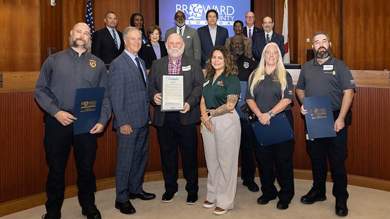 County Commission Honors Broward Animal Control Officers During National Appreciation Week