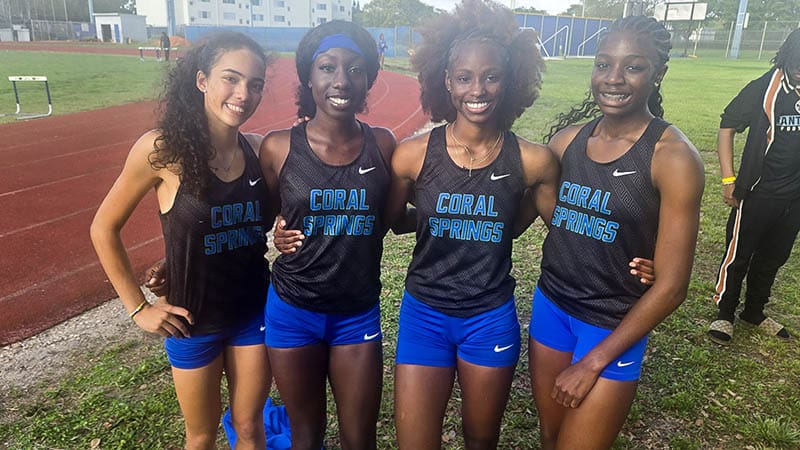 Broward Track Teams Shine at BCAA Meet With Championship Finishes, Relay Records and Senior Night Celebration