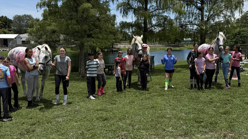 Giddy Up: Spitfire Farm Summer Camp Offers Daily Horseback Rides, Water Slides, and Barnyard Fun