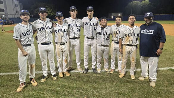 J.P. Taravella Baseball Team Recognizes Seniors