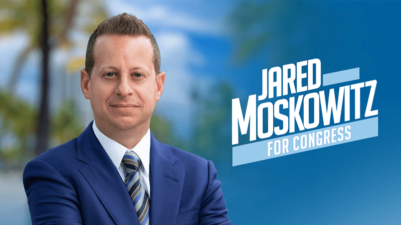 Rep. Jared Moskowitz Launches Campaign for New Congressional District Covering Coral Springs