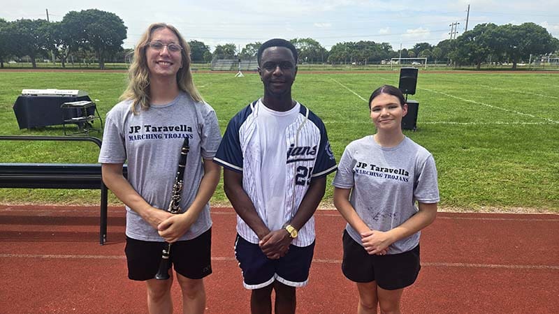 J.P. Taravella Band Leaders Set Their Sights on State Championship