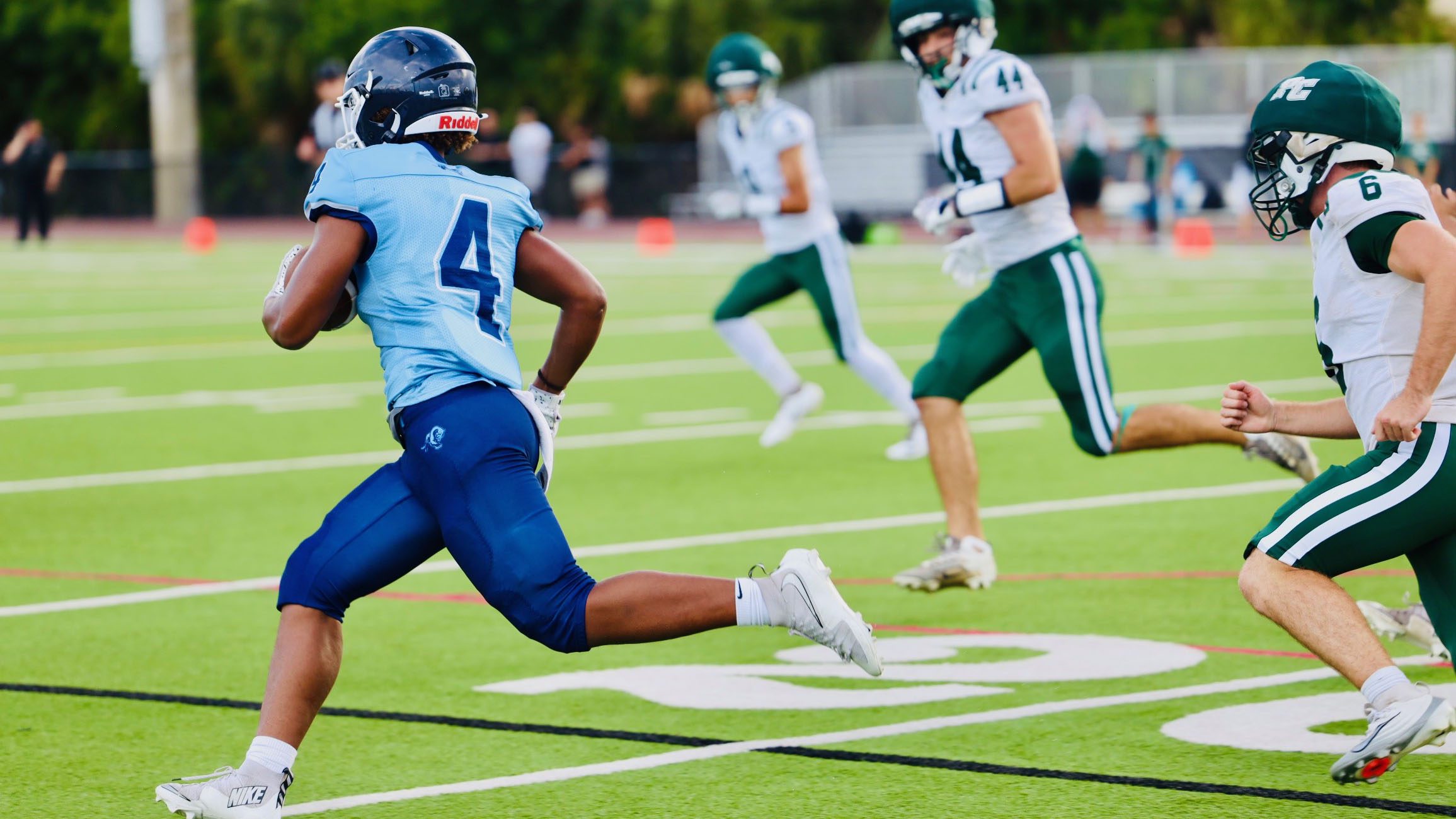 Coral Springs Charter Football Falls 13-3 to Pine Crest After Resuming Suspended Game