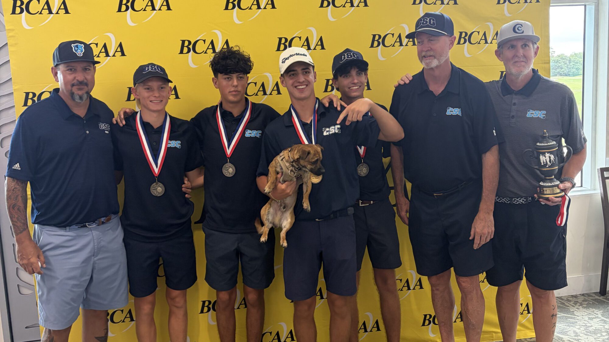 Coral Springs Charter Boys Golf Wins BCAA Championship; Liam Johnston Takes 1st Individually